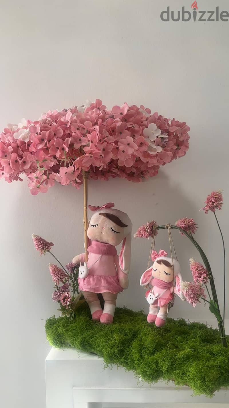 Handmade Baby Flower Stand 5