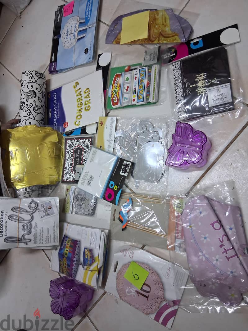 decorated items urgent for sale. . 5