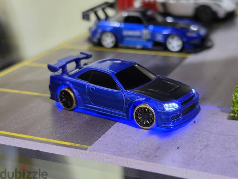 Turbo Racing C64 Blue Rc Car 3