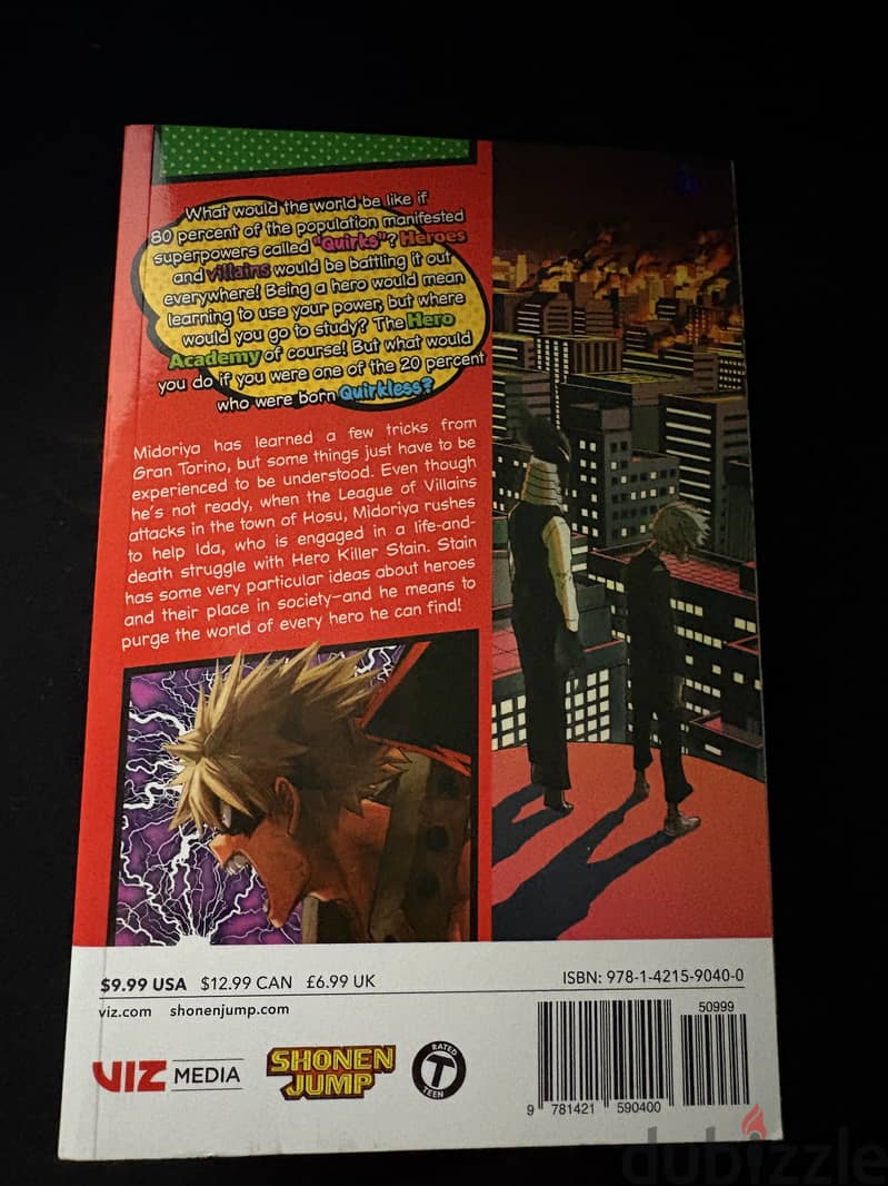 My hero academia Manga 1