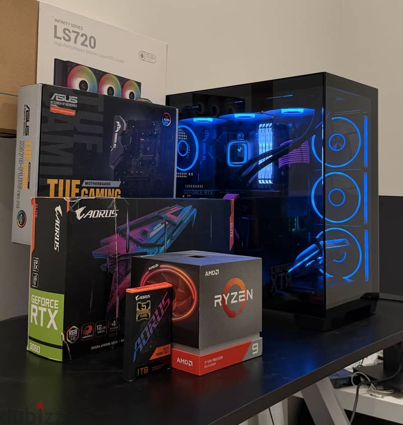 Premium Gaming PC - AMD Ryzen 9 3900X + GeForce RTX 3060 12GB 1