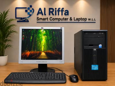 HP Compaq Micro Tower 4GB/500GB HDD 19-inch Monitor 25 BD Only