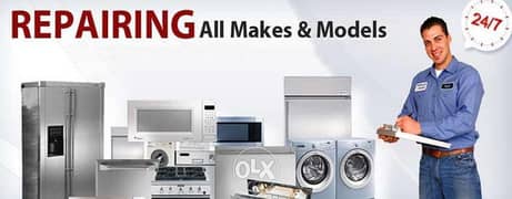 Fridge Washing Machine Repair with great work 100% 0