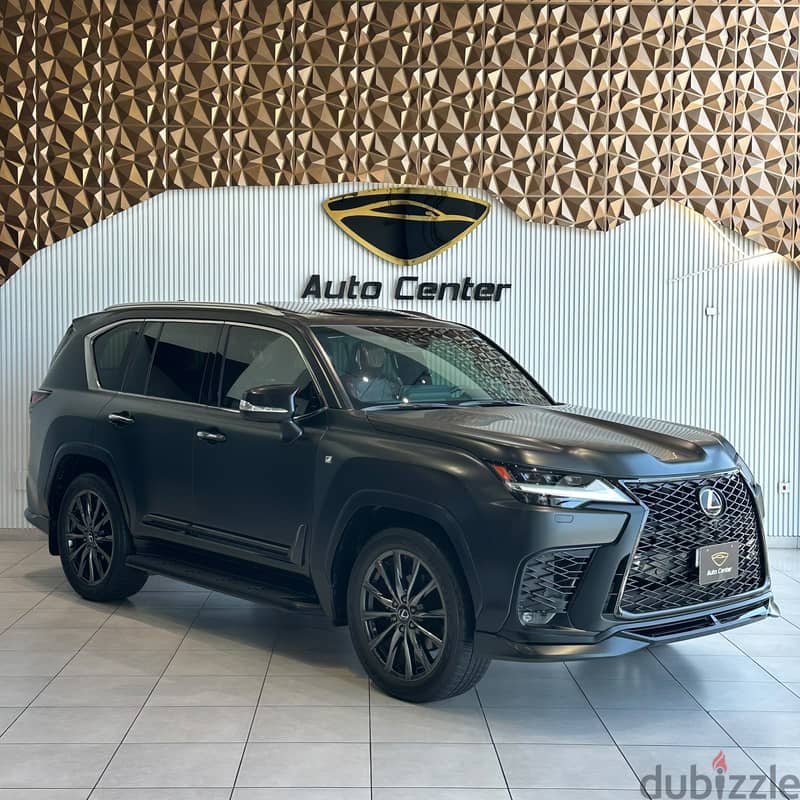 LEXUS LX 600 F-SPORT 2025 BLACK 1