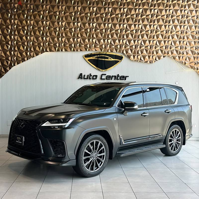 LEXUS LX 600 F-SPORT 2025 BLACK 2