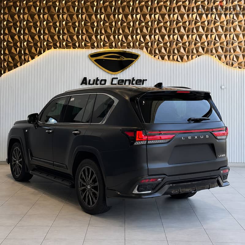 LEXUS LX 600 F-SPORT 2025 BLACK 5