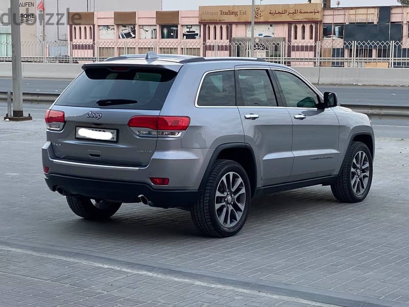 Jeep Grand Cherokee LTD 2018 Silver 6