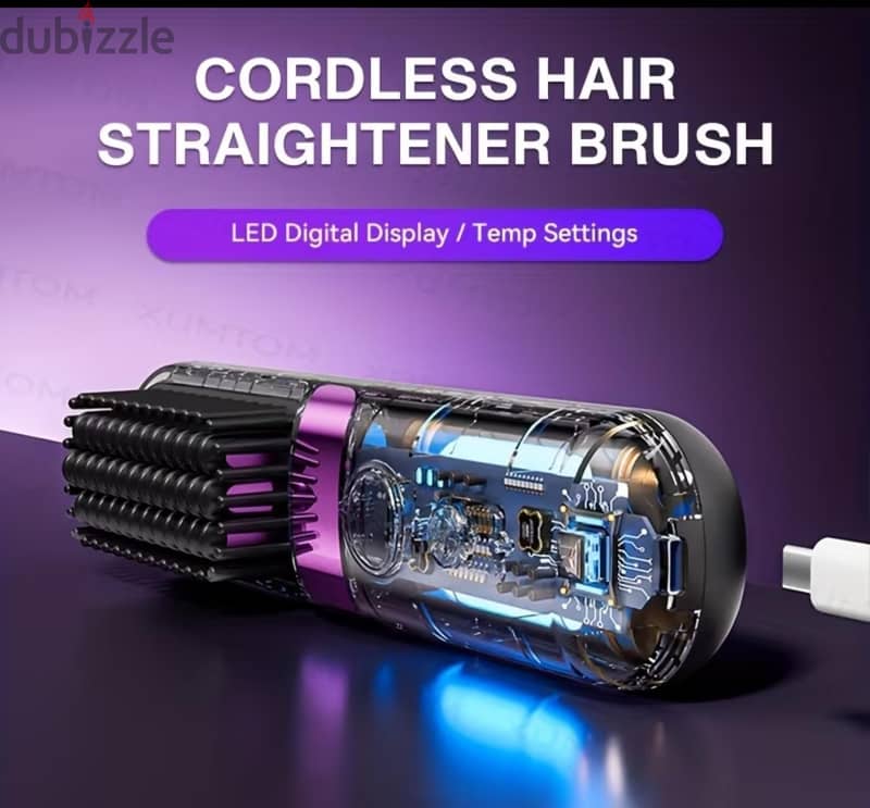 wireless brush straightener 3