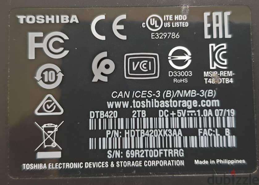 Toshiba 4TB Hard Drive Hikvision 960GB Toshiba 2TB sandisk 512GB micro 3