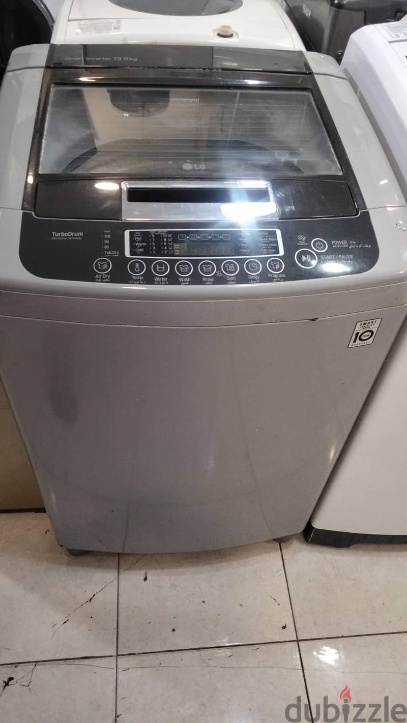 LG 13KG Excellent Condition Washing Machine inverter Technology 65BD 1