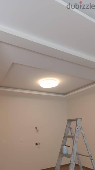 Gypsum ceiling work