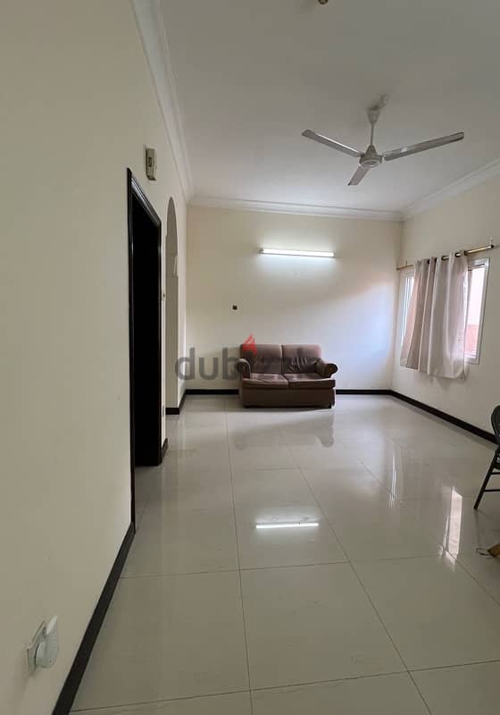 One bedroom with seperate bathroom for rent for one bachelor 1