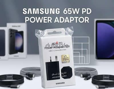 Samsung 65W PD Power Adapter Trio