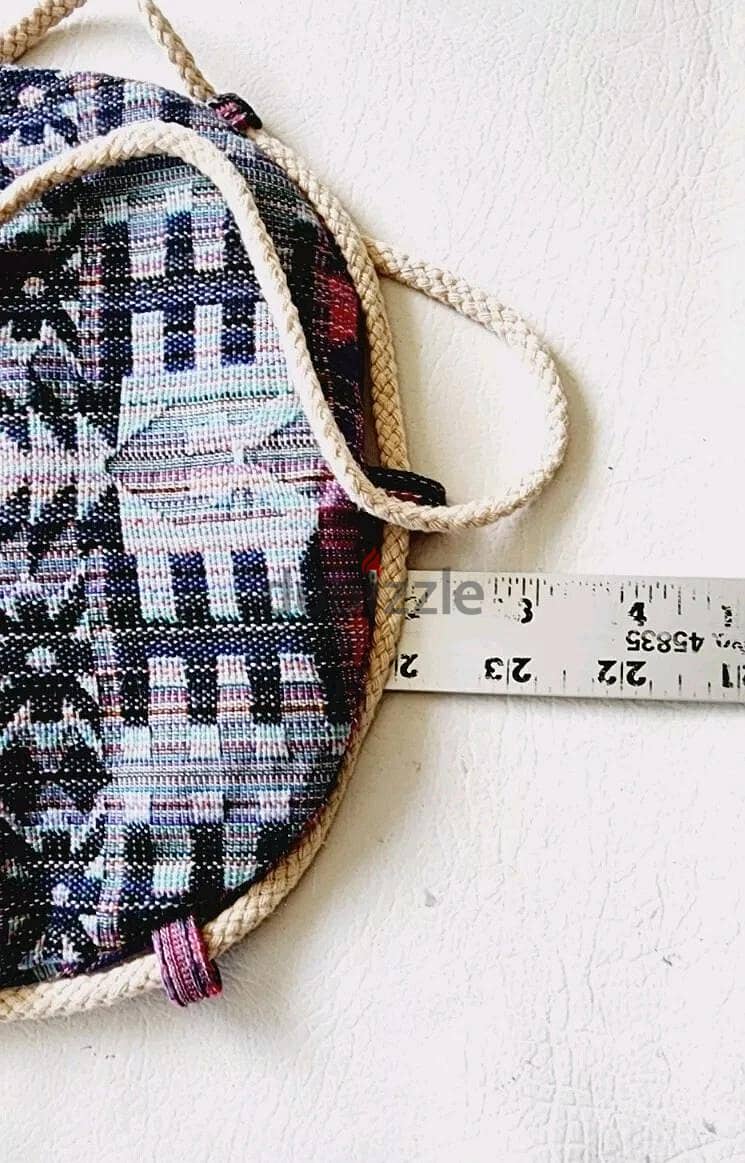 Cabra water canteen flat 9 x 9 aztec patern 2