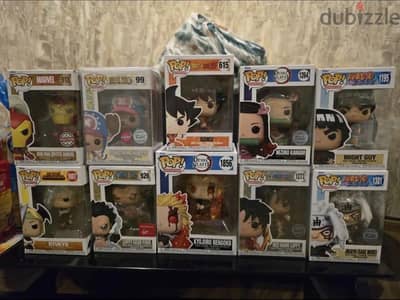 Funko pops and Action figure