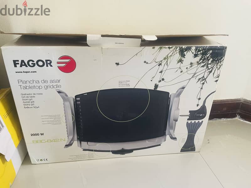 Fagor electric grill maker 1