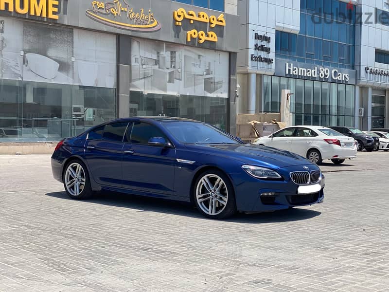 BMW 640 2016 Blue 1