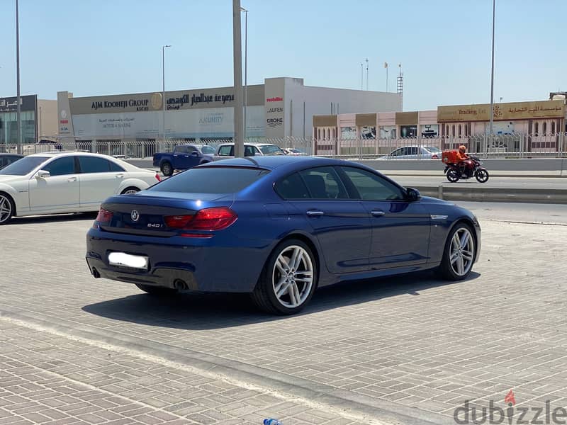 BMW 640 2016 Blue 6