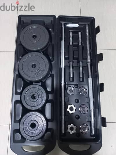 50kg dumbells set