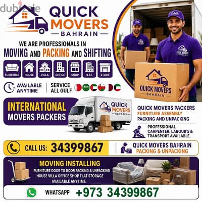Best Movers Packers Furniture Packing installing House Shifting Moving
