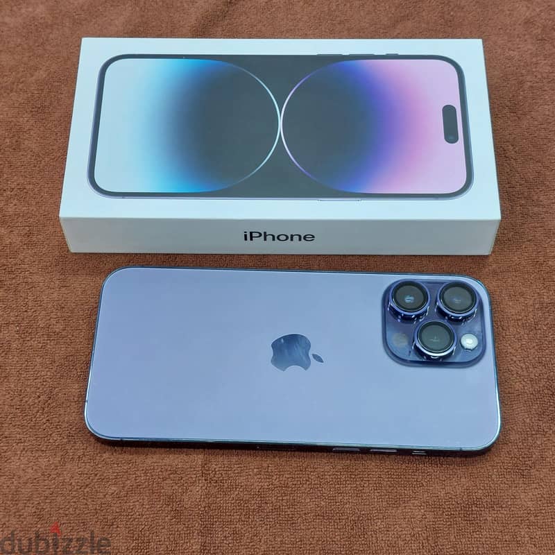 Apple - iPhone 14 Pro 256 GB internal memory battery health 87% 1