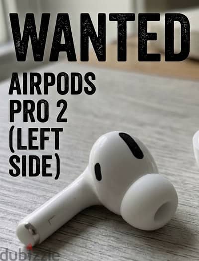 Looking for left side airpods pro 2nd gen