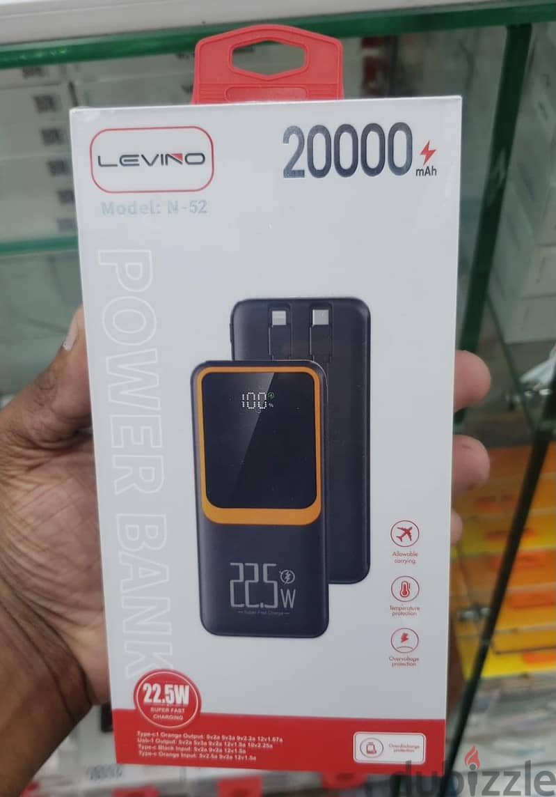 Levino N-52 20000mah Power Bank 1