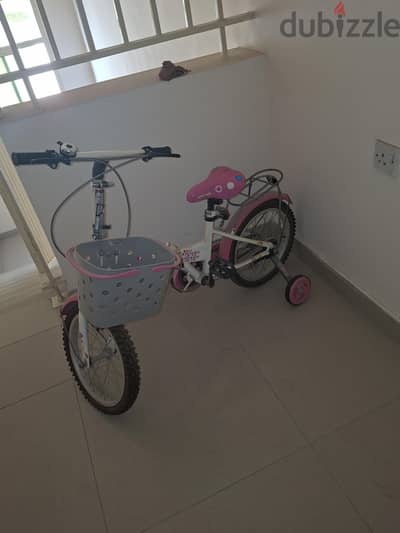 Pink Barbie Bicycle