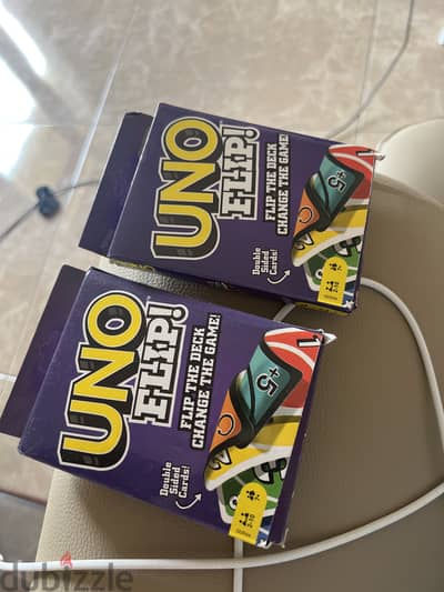 Games - UNO FLIP and Dominoes