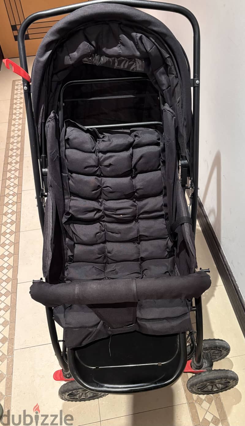 Baby foldable seat adjustable stroller 1
