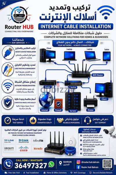 Cable Installation & Network Solutions for Homes & Businesses)