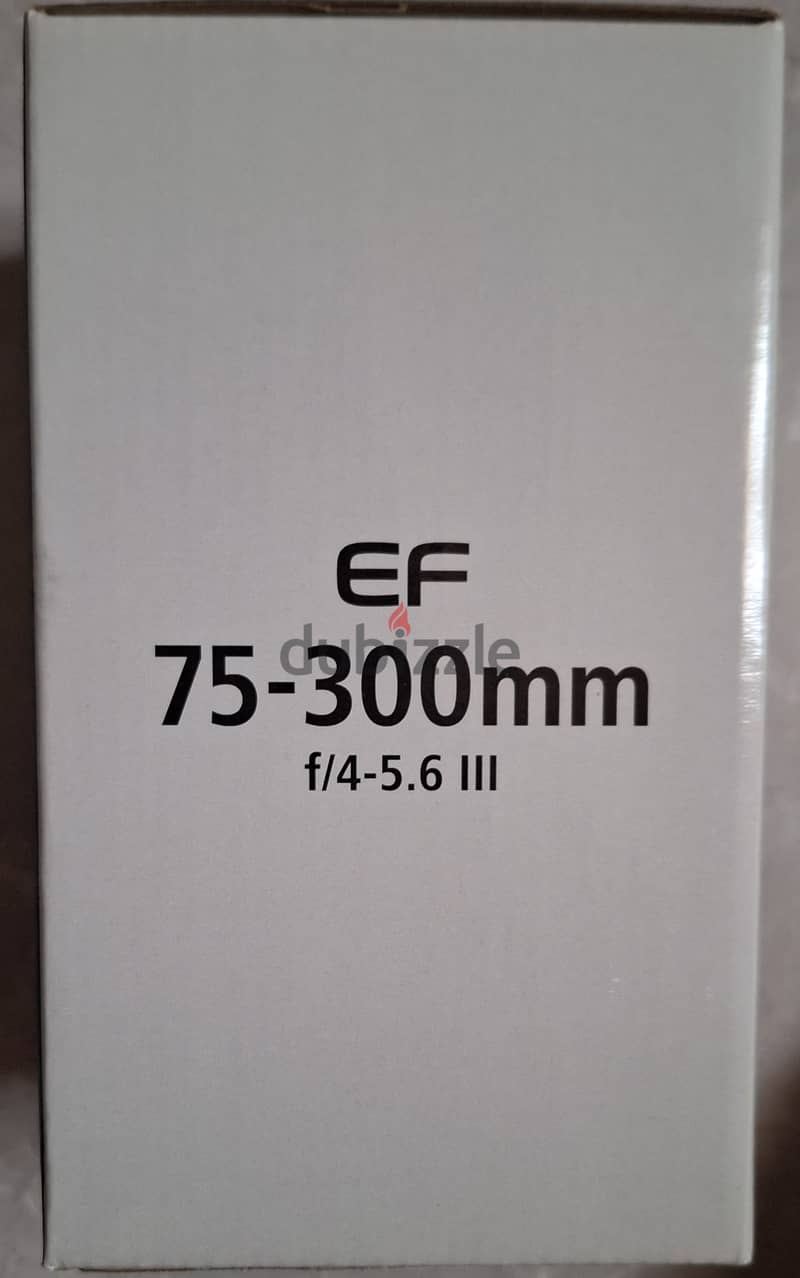 Canon EF 75-300mm f/4-5.6 III Lens - BRAND NEW / SEALED IN BOX 1