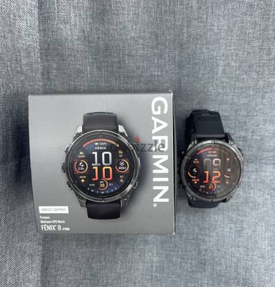 Used Garmin Finix 8 47MM AMOLED/SAPPHIRE