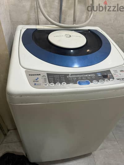 urgent sales washing machine toshiba