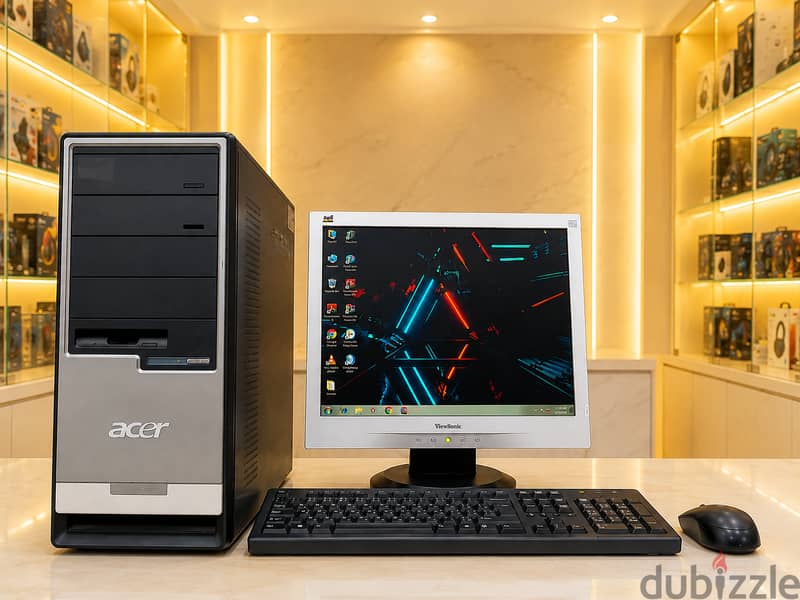 Acer CPU 17’Inch Monitor 2GB/80GB HDD Computer Set BD 18.000 only 1