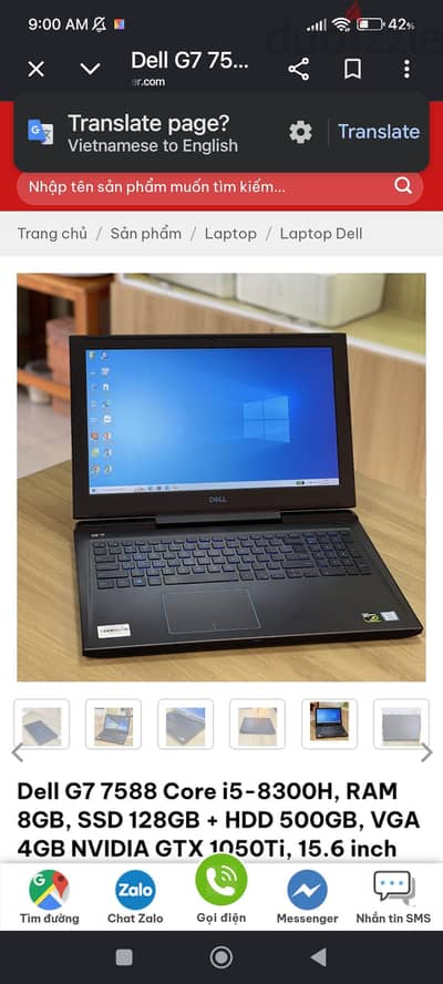 Dell Gaming intel i7 Nvidia 6GB 16GB RAM 1.2TB Laptop