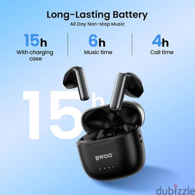 BWOO BO-BW41 wireless earphone Environment Noise Cancellation ENC