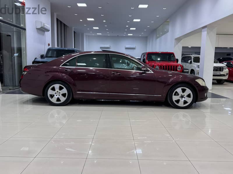 Mercedes-Benz S350 2009 Red 3