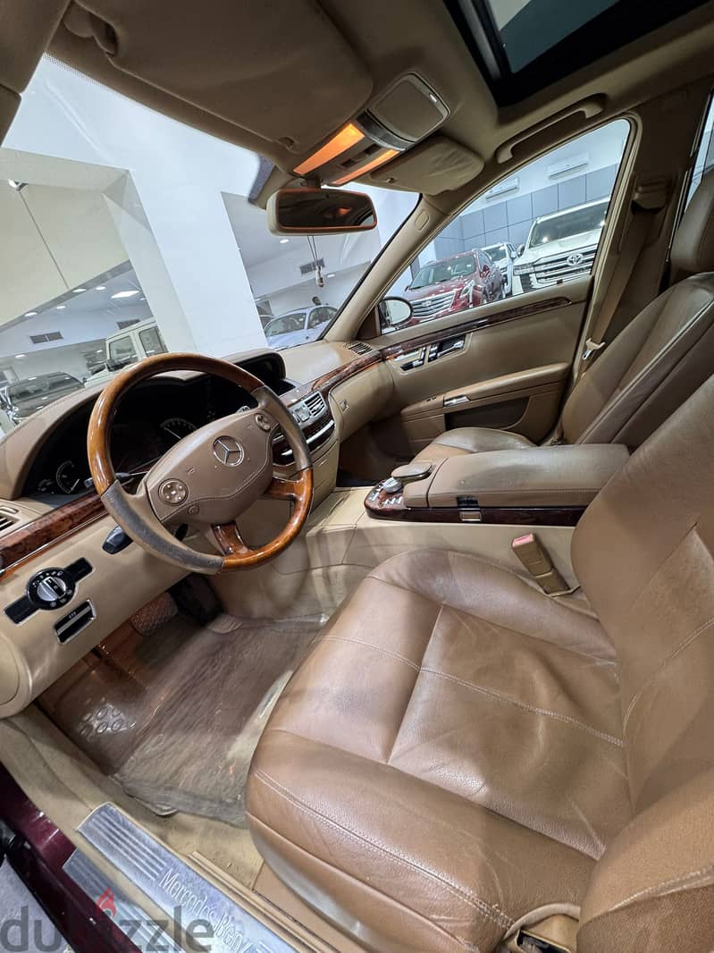 Mercedes-Benz S350 2009 Red 4