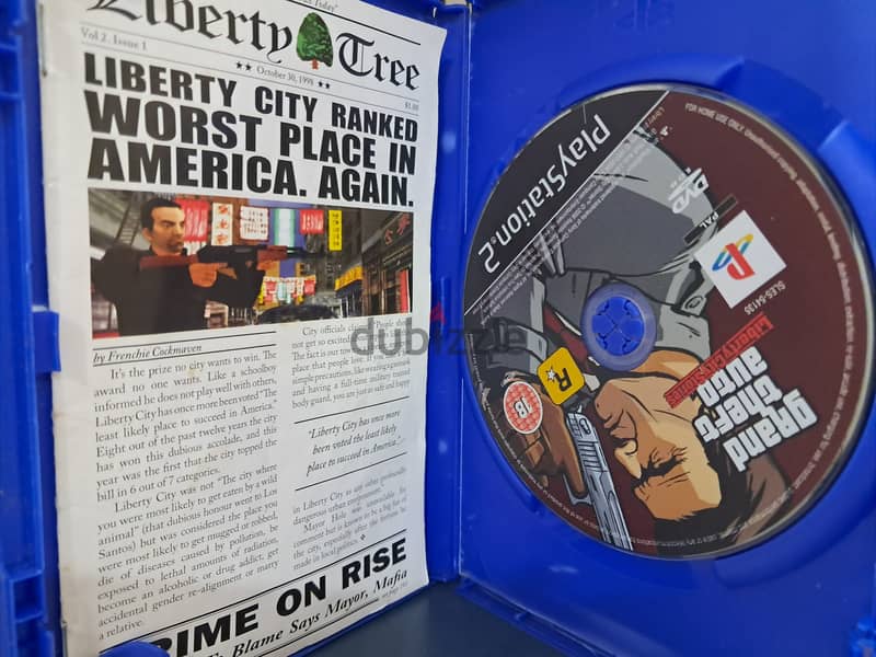 GTA Grand Theft Auto Liberty City Stories PS2 PlayStation 2 2