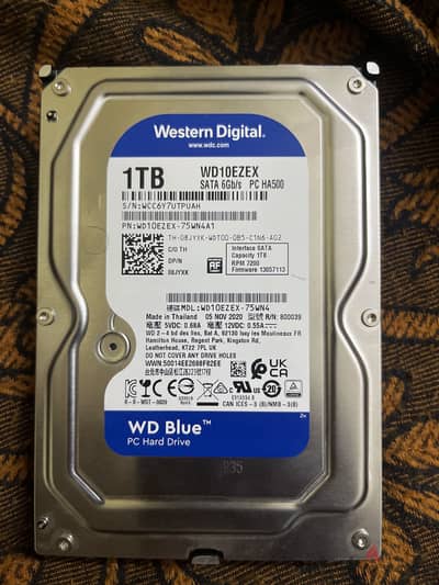 1 TB, pc hard drive