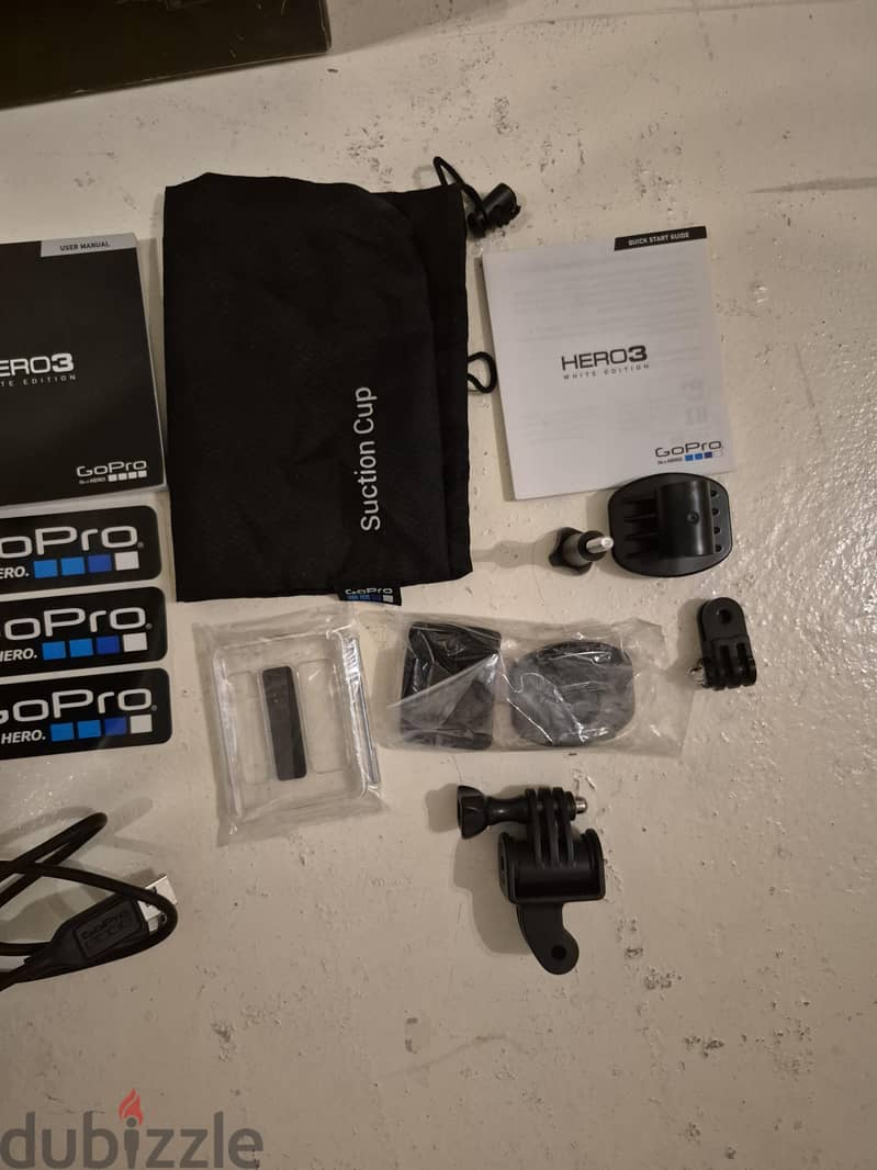 GoPro Hero 3 White Edition Bundle - Complete Kit for Sale 4