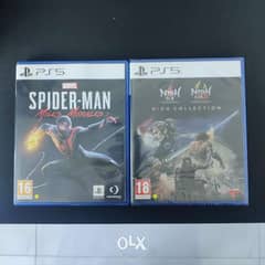 Spider man and NIOH collection PS5 0