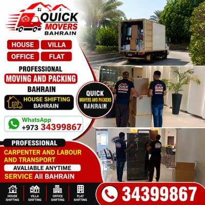 House Moving Packing Bahrain MOB: 34399867 Furniture Packing Unpacking