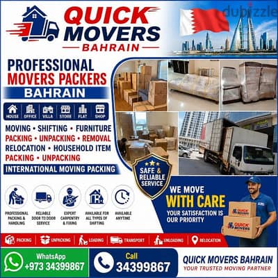 34399867 bahrain mover packer home shifting villa moving flat shifting