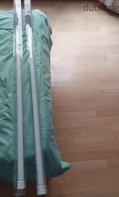 Shower curtain rods  brand new each BD 3 & shower curtains BD 2 each