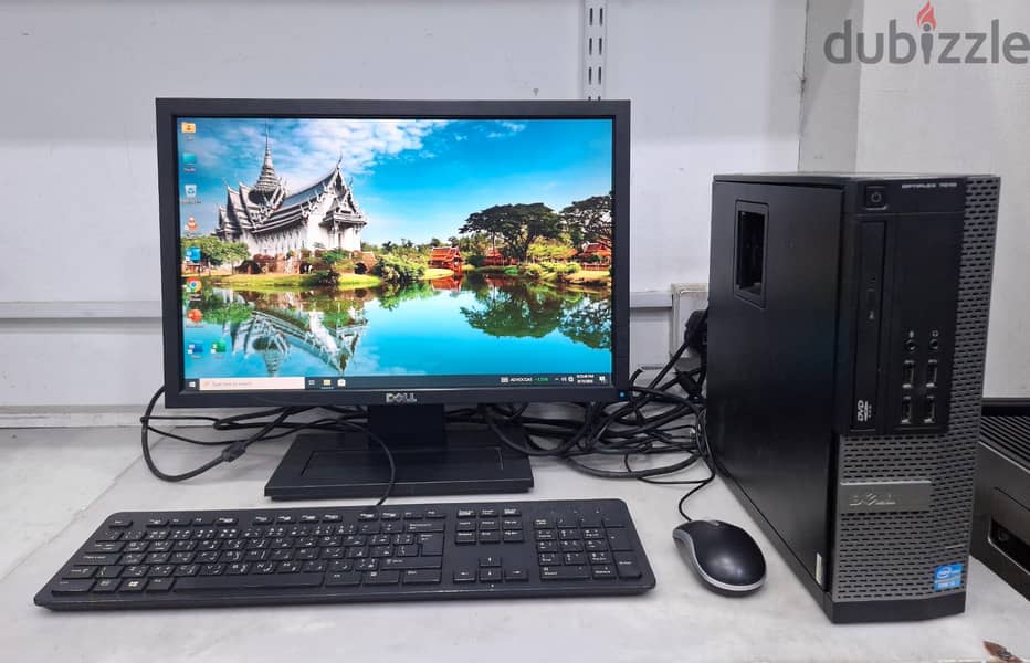 Lowest Price Offer DELL Core i5 Computer Full Set + DELL Wide Monitor 1