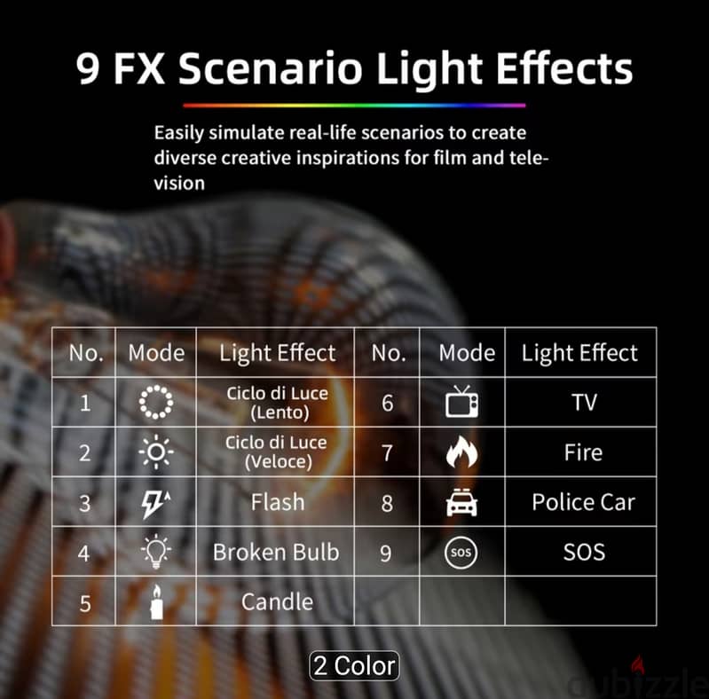 Portable LED & RGB Photography Fill Light | Adjustable Brightness & Co 3