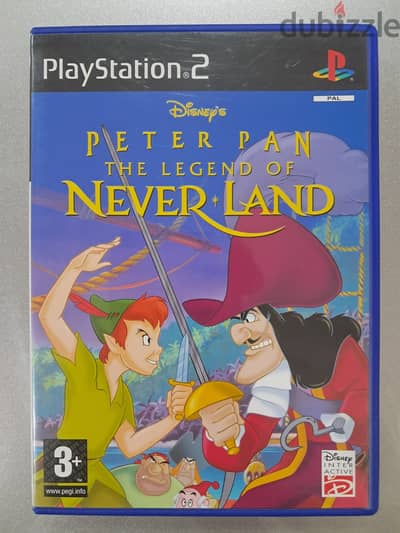 Peter Pan The Legend Never Land PS2 PlayStation 2 (LIKE NEW)