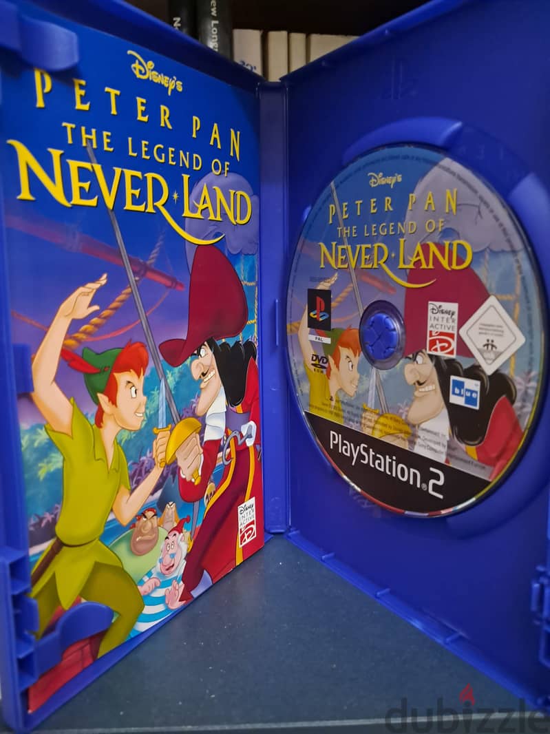 Peter Pan The Legend Never Land PS2 PlayStation 2 (LIKE NEW) 1